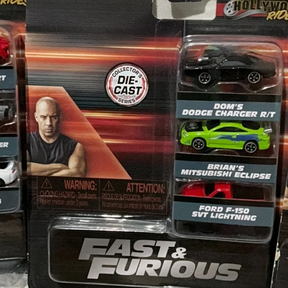 NIP 4 Packs JADA Nano Hollywood Rides Fast & Furious Die Cast Collectors Series - Picture 4 of 8